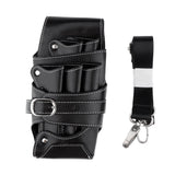 Max Barber Stylist Scissors/Shears Waist Bag Combs Clips Holder Pouch Black
