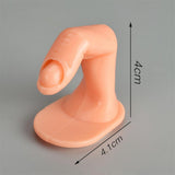 Max Display Training Practice Fake Finger Model for Acrylic Gel Nail Art 10Pcs A
