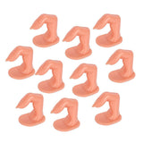 Max Maxb Display Training Practice Fake Finger Model for Acrylic Gel Nail Art 10Pcs B