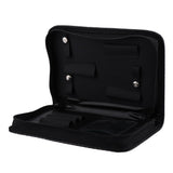 Durable PU Leather Hair Cutting Scissors Holder Case Pet Hairdressing Bag Black 01