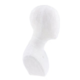 Max Maxb Mannequin Head Model Lace Cover Wigs Toupee Hat Display Stand for Showcase