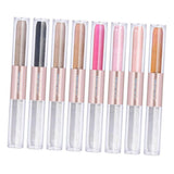 Maxbell Pack of 8 Fashion Makeup Eyeshadow Liquid Pearlescent Shiny Fast-dry Lasting Eye Shadow for Lip,Face,Eyes,Cheek and Body