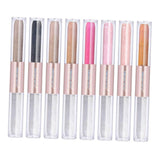 Maxbell Pack of 8 Fashion Makeup Eyeshadow Liquid Pearlescent Shiny Fast-dry Lasting Eye Shadow for Lip,Face,Eyes,Cheek and Body