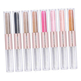 Maxbell Pack of 8 Fashion Makeup Eyeshadow Liquid Pearlescent Shiny Fast-dry Lasting Eye Shadow for Lip,Face,Eyes,Cheek and Body