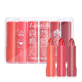 Max Maxb Lipsticks Set 6 Color Moisturizing Matte Lip Gloss Waterproof Long Lasting A