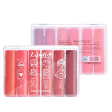 Max Maxb Lipsticks Set 6 Color Moisturizing Matte Lip Gloss Waterproof Long Lasting A