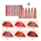 Max Maxb Lipsticks Set 6 Color Moisturizing Matte Lip Gloss Waterproof Long Lasting B