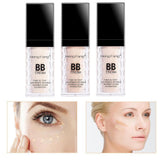 Maxbell 3 Shades Corrector Concealer Liquid Foundation BB Cream Eye Face Contours 01