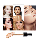 Maxbell Portable Beauty Contour Liquid Eyeshadow Shimmer Highlight dropper bottle 01