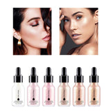 Maxbell Portable Beauty Contour Liquid Eyeshadow Shimmer Highlight dropper bottle 01