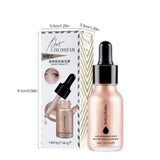 Maxbell Portable Beauty Contour Liquid Eyeshadow Shimmer Highlight dropper bottle 02