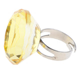 Maxbell 2-in-1 Crystal Ring Pigment Cup Adhesive Holder Lash Extension Tools Yellow