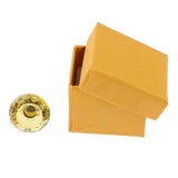 Maxbell 2-in-1 Crystal Ring Pigment Cup Adhesive Holder Lash Extension Tools Yellow
