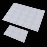 Maxbell 2Pcs Disposable Eyelash Extension Safe Adhesive Holder Pallet Sticker Pads L