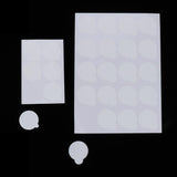 Maxbell 2Pcs Disposable Eyelash Extension Safe Adhesive Holder Pallet Sticker Pads L