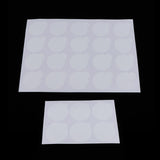 Maxbell 2Pcs Disposable Eyelash Extension Safe Adhesive Holder Pallet Sticker Pads L