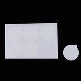 Maxbell 2Pcs Disposable Eyelash Extension Safe Adhesive Holder Pallet Sticker Pads L