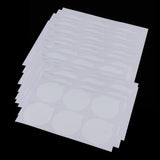 Maxbell 2Pcs Disposable Eyelash Extension Safe Adhesive Holder Pallet Sticker Pads L