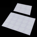 Maxbell 2Pcs Disposable Eyelash Extension Safe Adhesive Holder Pallet Sticker Pads L