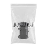 Maxbell Makeup Organizer 360 Rotating Multi-Function Plastic Cosmetic Storage Box Black