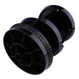Maxbell Makeup Organizer 360 Rotating Multi-Function Plastic Cosmetic Storage Box Black