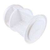 Maxbell Pro Cosmetic Storage Box Adjust Makeup Holder Display Rack 360 Rotates White