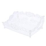 Maxbell Pro Cosmetic Storage Makeup Holder Display Rack 2 Large Slots Transparent