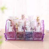 Maxbell Pro Cosmetic Storage Makeup Holder Display Rack 2 Large Slots Purple