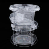 Maxbell Large Capacity 360 Rotating Makeup Organizer Cosmetics Display Holder Stand A018-16