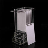 Max 5x False Grafting Eyelashes Display Stand Rack Storage Case with 2 Drawers