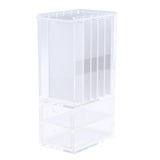 Max 5x False Grafting Eyelashes Display Stand Rack Storage Case with 2 Drawers