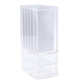 Max 5x False Grafting Eyelashes Display Stand Rack Storage Case with 2 Drawers