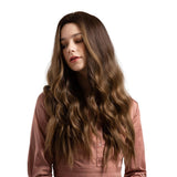 Max 26 inch Natural Synthetic Long Curly Wigs for Women Cosplay Middle Part Wig