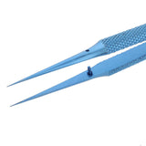 Max Precision Tweezers Anti-Static for Craft Jewelry Electronics Laboratory Work  Titanium Alloy Straight Head