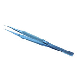 Max Precision Tweezers Anti-Static for Craft Jewelry Electronics Laboratory Work  Titanium Alloy Straight Head