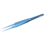 Max Precision Tweezers Anti-Static for Craft Jewelry Electronics Laboratory Work  Titanium Alloy Straight Head