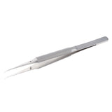 Max Precision Tweezers Anti-Static for Craft Jewelry Electronics Laboratory Work  Stainless Steel Curved Head