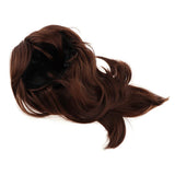 Maxbell Women Wigs Breathable Short Straight Hairpieces Synthetic Cosplay Wig Brown