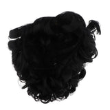 Maxbell Women Short Curly Hair Afro Synthetic Heat Resist Cosplay Costume Wigs 32cm