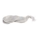 Maxbell Women Wigs Long Straight Cosplay Fashion Colors Wig Heat Safe w/ Bangs Silver Gray