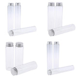 Max Maxb 3pcs Durable Glass Empty Lotion Bottles With Aluminum Caps 180ml