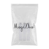 Max Maxb 3pcs Durable Glass Empty Lotion Bottles With Aluminum Caps 180ml