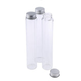 Max Maxb 3pcs Durable Glass Empty Lotion Bottles With Aluminum Caps 180ml