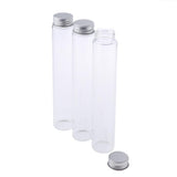 Max Maxb 3pcs Durable Glass Empty Lotion Bottles With Aluminum Caps 180ml