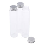 Max Maxb 3pcs Durable Glass Empty Lotion Bottles With Aluminum Caps 120ml