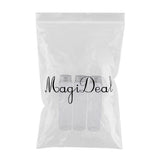 Max Maxb 3pcs Durable Glass Empty Lotion Bottles With Aluminum Caps 120ml