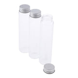Max Maxb 3pcs Durable Glass Empty Lotion Bottles With Aluminum Caps 120ml