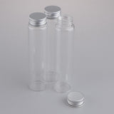 Max Maxb 3pcs Durable Glass Empty Lotion Bottles With Aluminum Caps 120ml