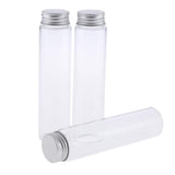 Max Maxb 3pcs Durable Glass Empty Lotion Bottles With Aluminum Caps 120ml
