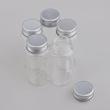 Max Maxb 5Pcs Refillable Glass Makeup Bottles Cosmetic Pills Storage Containers 55ml
